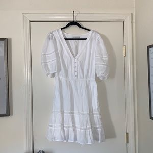 White Abercrombie dress